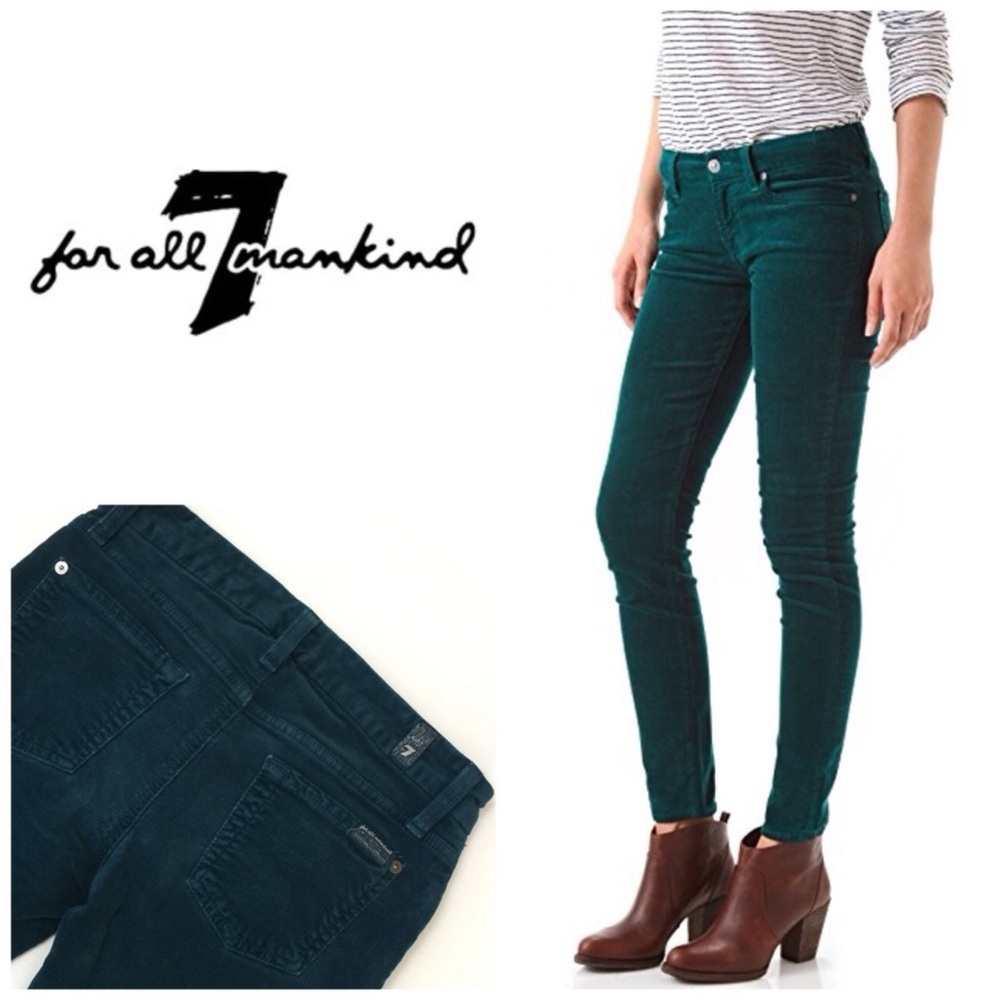 7 For All Mankind The Skinny Corduroy👖